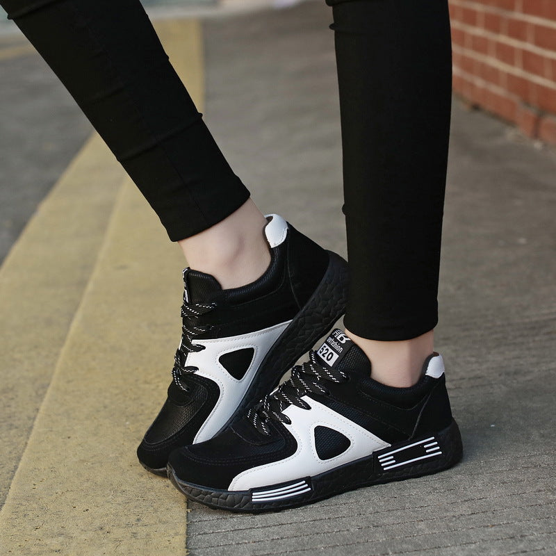 Sports Shoes Women Casual Shoes Forrest Shoes Students Breathable Board Shoes Thick Soles Running Shoes – image 4