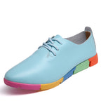 Pointed Shoes Women Leather White Shoes Women Nurse Shoes Casual Shoes Wholesale Specials – image 3