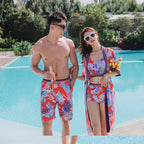 Men And Women Couple Swimsuit Sports Suit – image 4