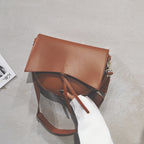 Picture In Cheek Retro Broadband One-shoulder Messenger Bag – image 2