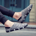 Spring And Summer Linen Canvas Shoes Men Korean Trend Casual Shoes Men – image 4