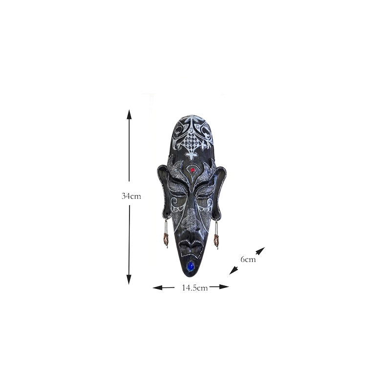 Resin Tribal Mask Home Decor – image 2