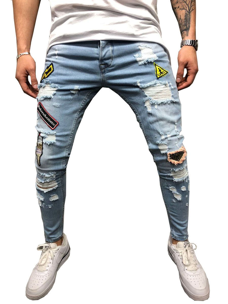 Casual jeans men fashion – image 8