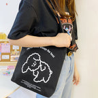 Take a shoulder bag women canvas bag – image 4