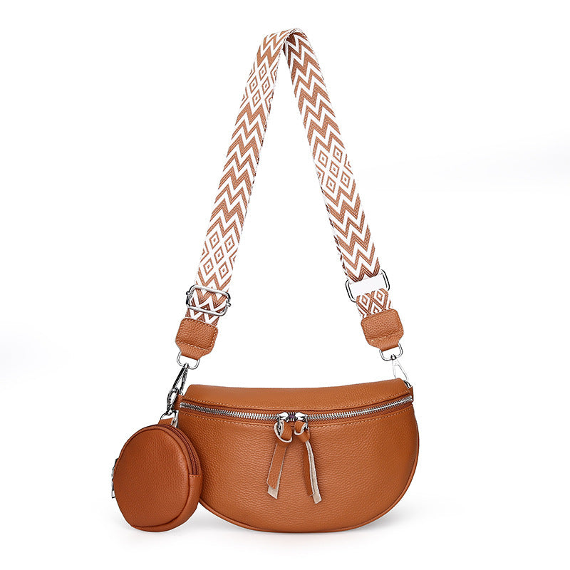 New Fashion Shoulder Leather Women Bag – image 2
