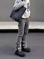 Fashion Horn Denim Pants Men – image 9