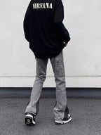 Fashion Horn Denim Pants Men – image 11