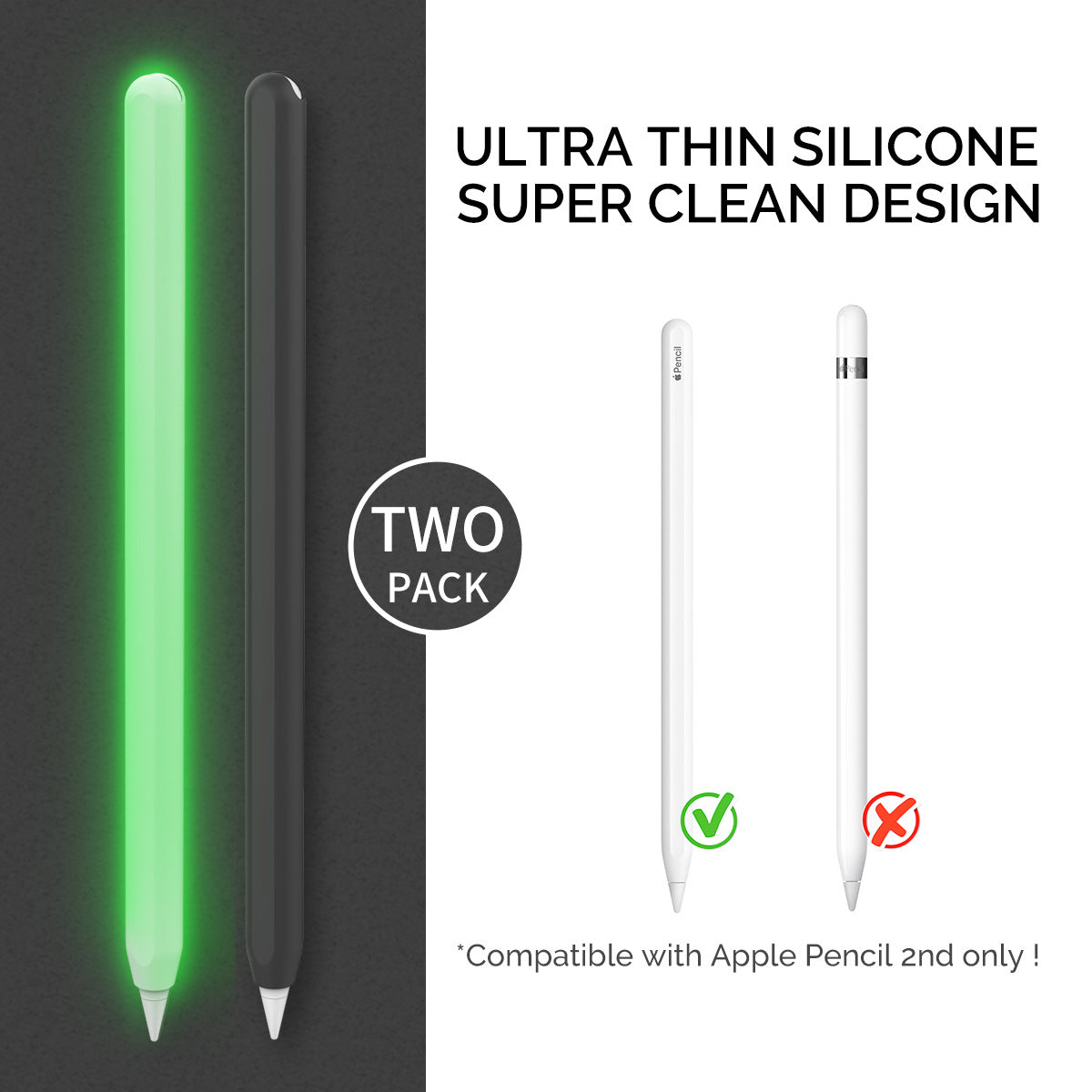 Pen Sleeve Luminous Silicone Color Accessories Universal – image 10