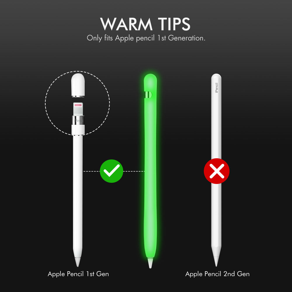 Pen Sleeve Luminous Silicone Color Accessories Universal – image 4