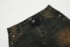 Fashion Horn Denim Trousers Men – image 11