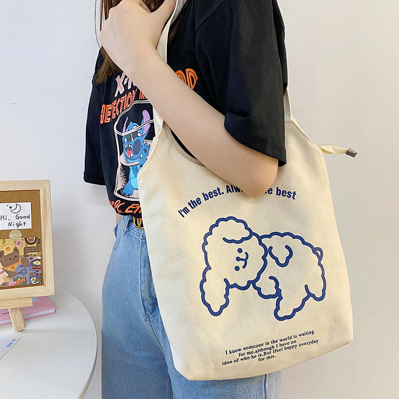 Take a shoulder bag women canvas bag – image 5
