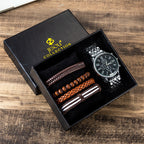 Steel band watch sport quartz watch – image 4