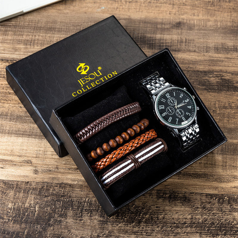 Steel band watch sport quartz watch – image 4