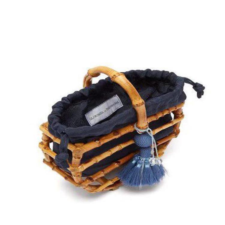 Tassel women bag bamboo bag – image 5