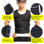 Running sport weight vest – image 10