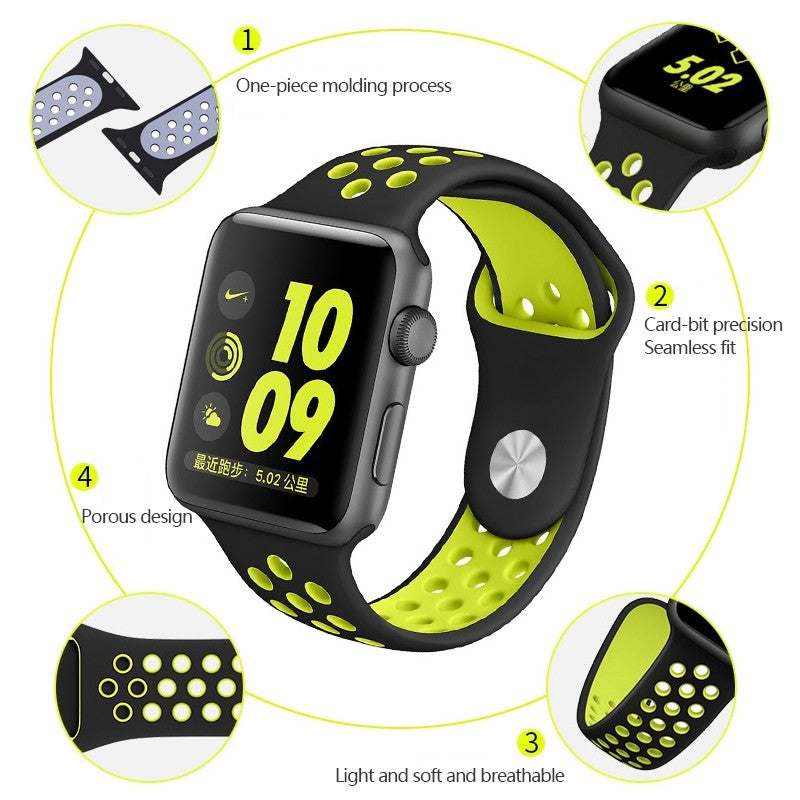 42mm Sport Silicone Strap forWatch Band – image 3
