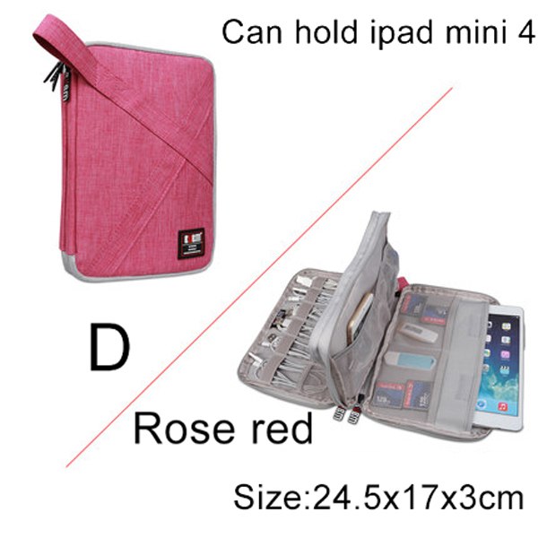 Compatible with Apple, BUBM Travel Universal Cable Organizer Electronics Accessories Cases Gadget Bag For USB, Phone, Ch – image 9