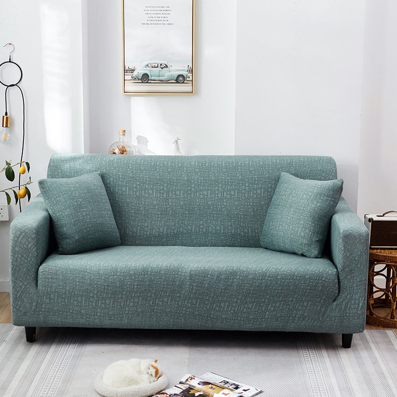 Printed sofa cushion sofa cover sofa cover – image 10