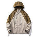 Fashion Colorblock Shell Jacket Men – image 13