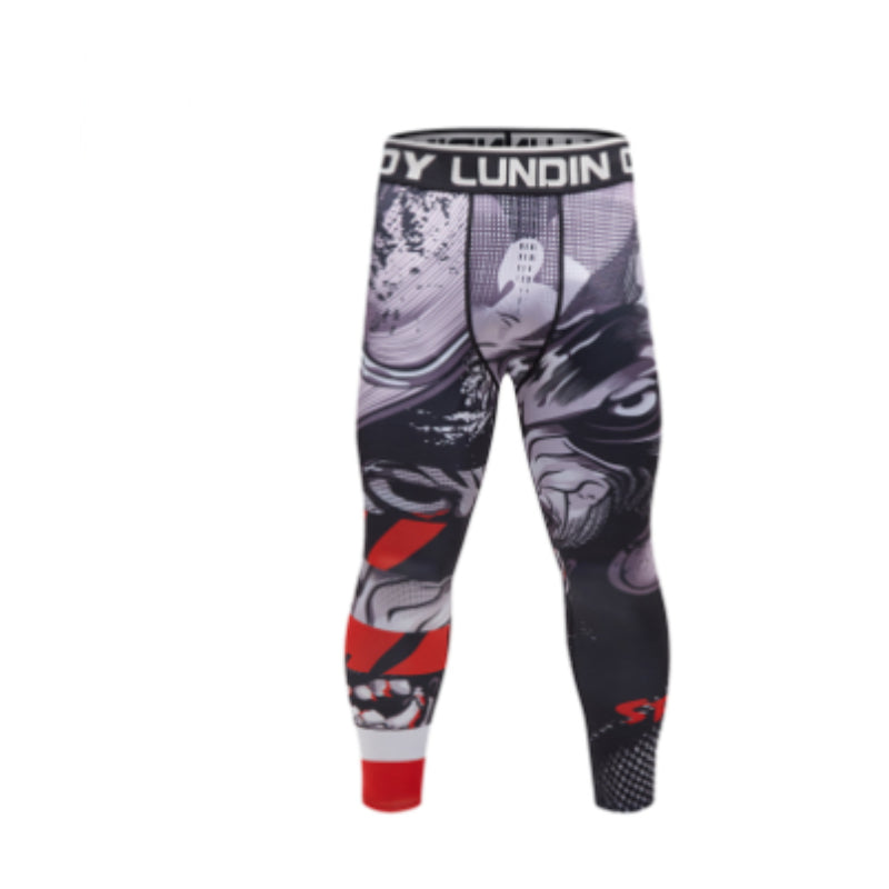 Male Sport Suit Men Running Clothes Sport Wear Yoga Set – image 3