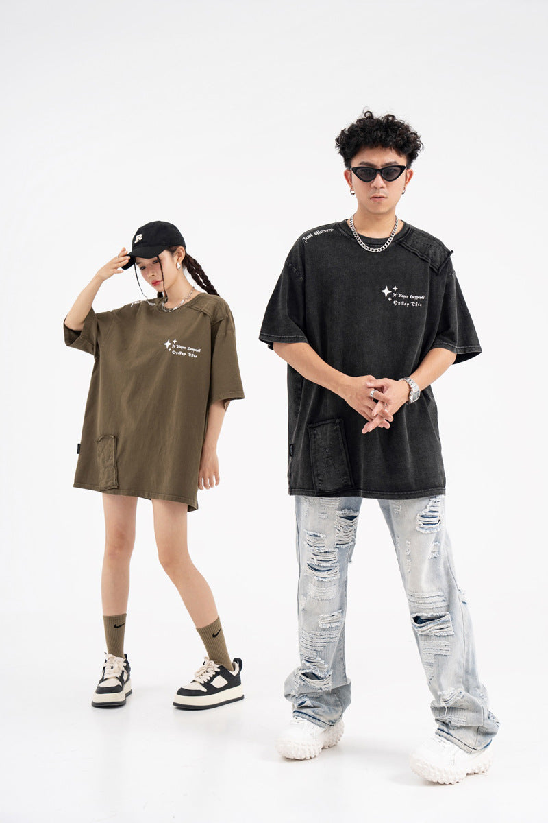 Printed Fashion Brand Fashion T-shirt Men – image 7