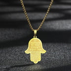 Fashion Men Necklace Fatima Pendant – image 4