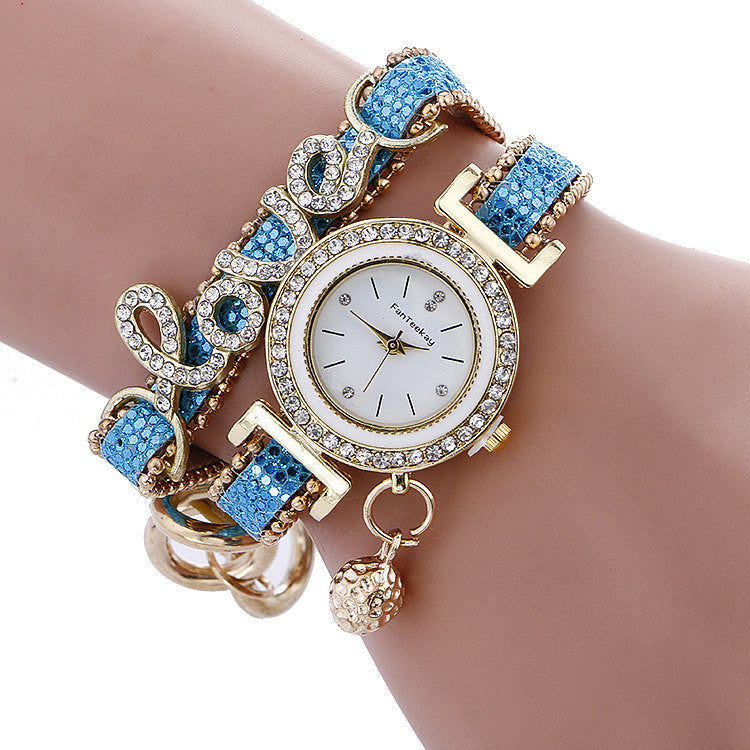 Bracelet watch sequin bracelet watch – image 3