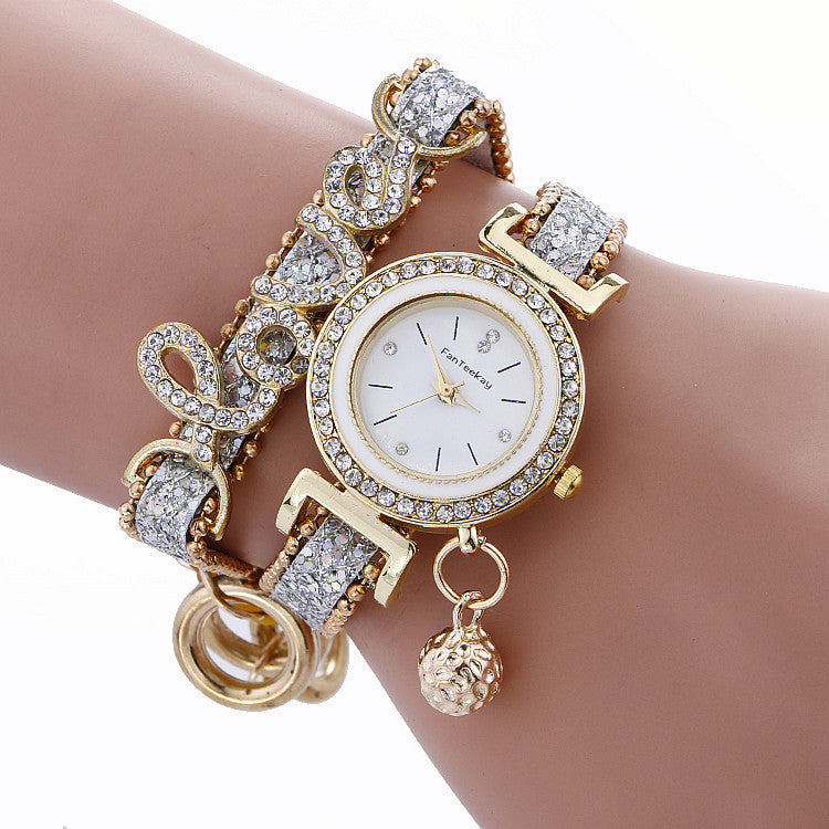Bracelet watch sequin bracelet watch – image 10