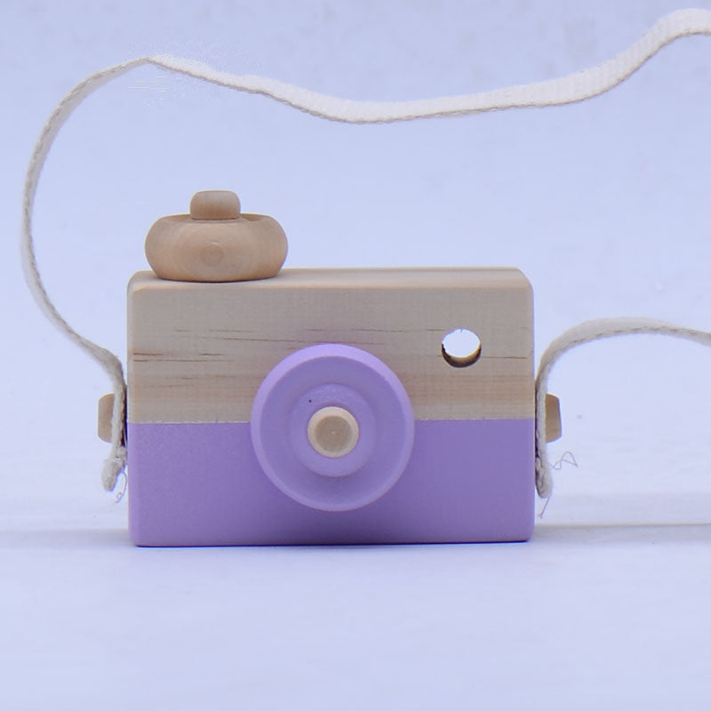 Cute Wooden Toys Camera Baby Kids – image 9