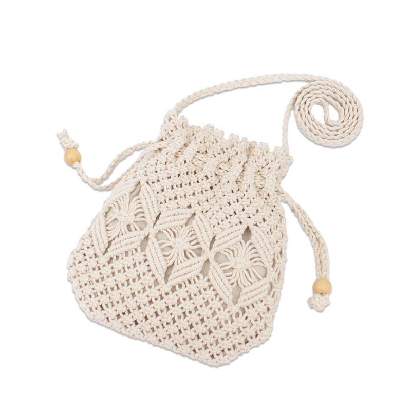 Knitted Tassel Bag Beach Women Bag woven Bag – image 2