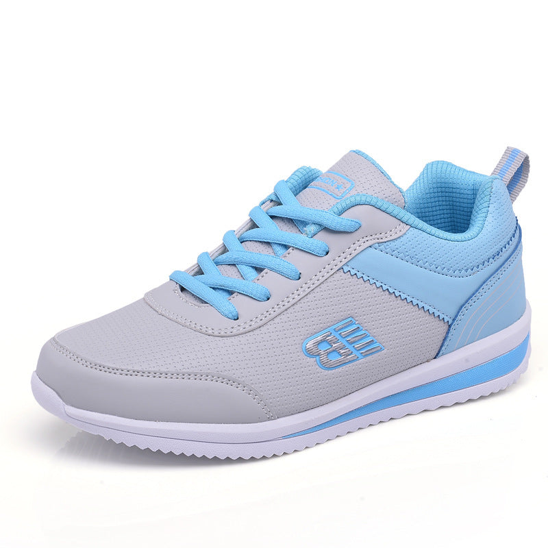 Leather student sneakers women – image 5