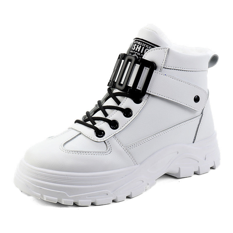 New trendy shoes women's shoes student two cotton shoes women – image 5