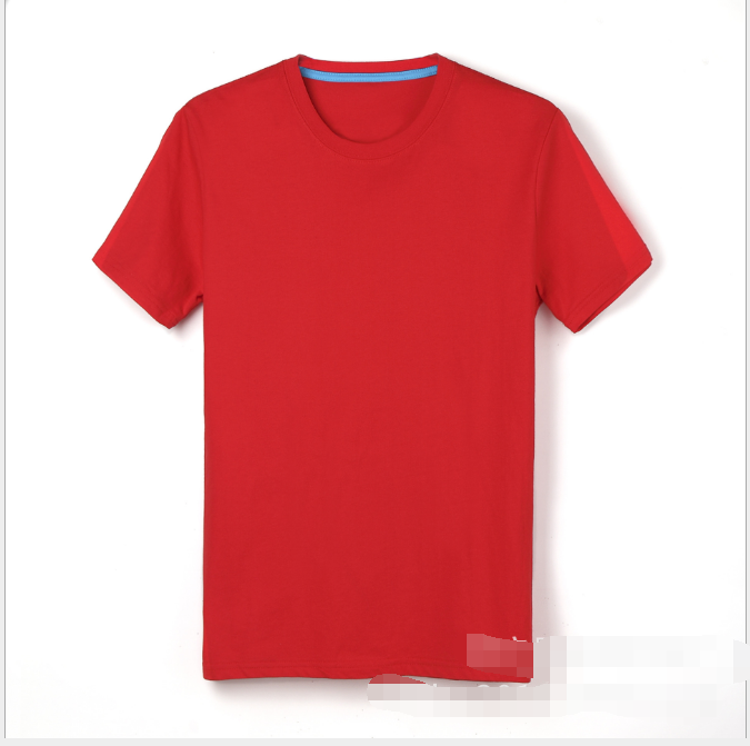Direct selling CVC T-shirt, pure cotton T-shirt, men''s T-shirt, men''s suit, short sleeves, big size T-shirt, men''s T- – image 2