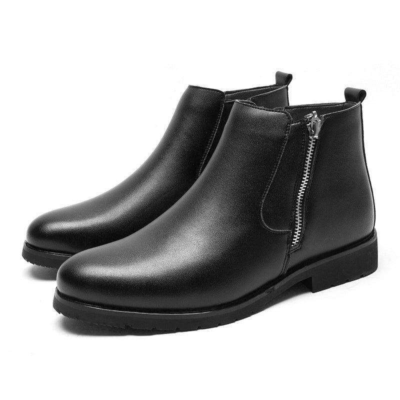 leather formal shoes for men big size shoes men fas – image 2