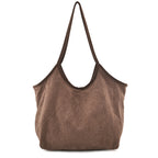Suede cloth bag shoulder bag women bag – image 7