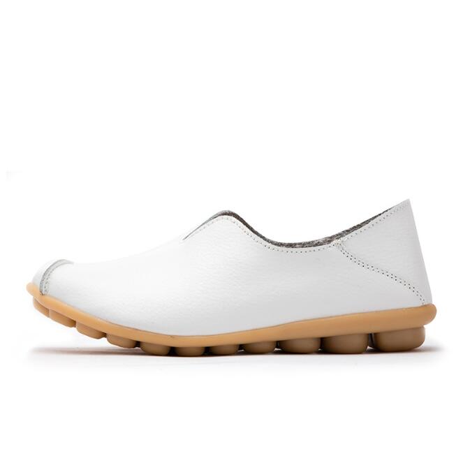Ladies Flats Shoes Women Genuine Leather Shoes – image 4