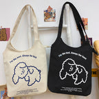 Take a shoulder bag women canvas bag – image 3