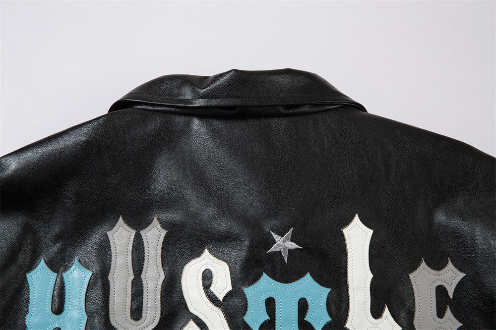 Fashion Embroidery Baggy Coat Men – image 8