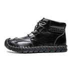 Leather shoes leather men casual shoes – image 9