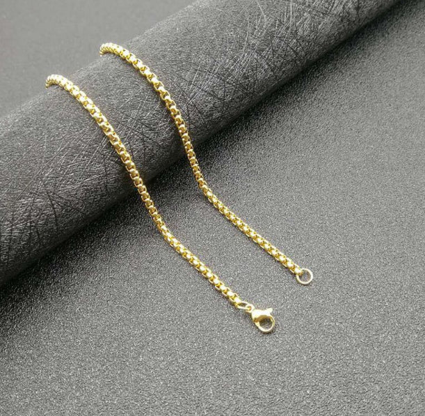 Fashion Gold Necklace Boxing Sport Simplicity – image 8