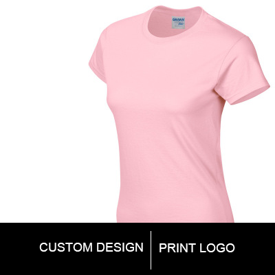 Pure Color Women T-shirt, Custom, Cotton T-shirt – image 5