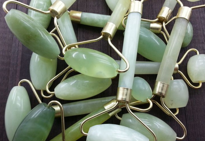 Beauty Jade Massage Facial Massage Beauty Massage Roller – image 2