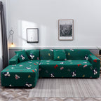 Printed sofa cushion sofa cover sofa cover – image 4