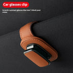 Leather Car Accessories Car Glasses Frame – image 4