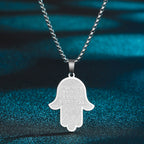 Fashion Men Necklace Fatima Pendant – image 3