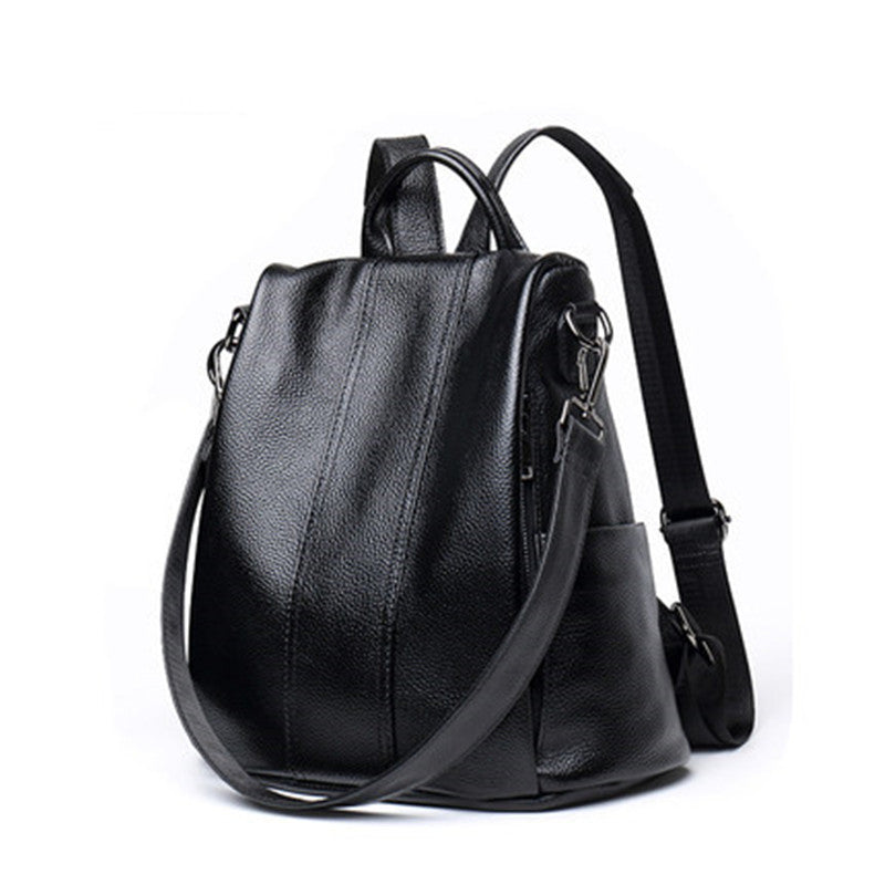 Fashion Backpack Genuine Leather Women – image 6