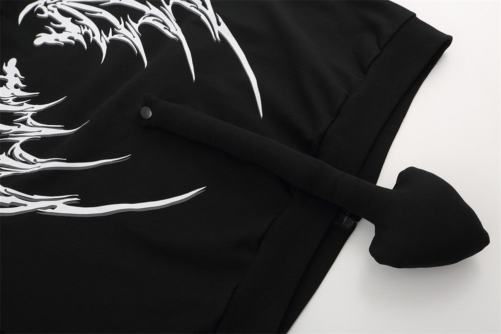 Fashion Horn Hoodie Coat Men – image 4