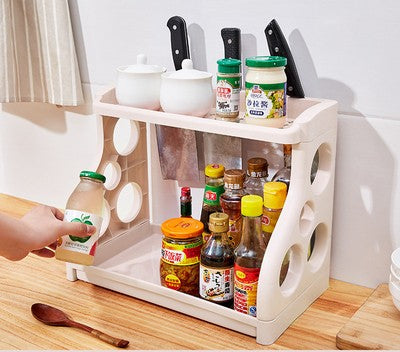 Kitchen Storage Shelving Kitchen Supplies Storage Artifact Multilayer – image 8