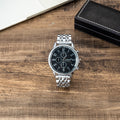 Steel band watch sport quartz watch – image 5