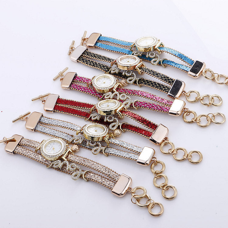 Bracelet watch sequin bracelet watch – image 7